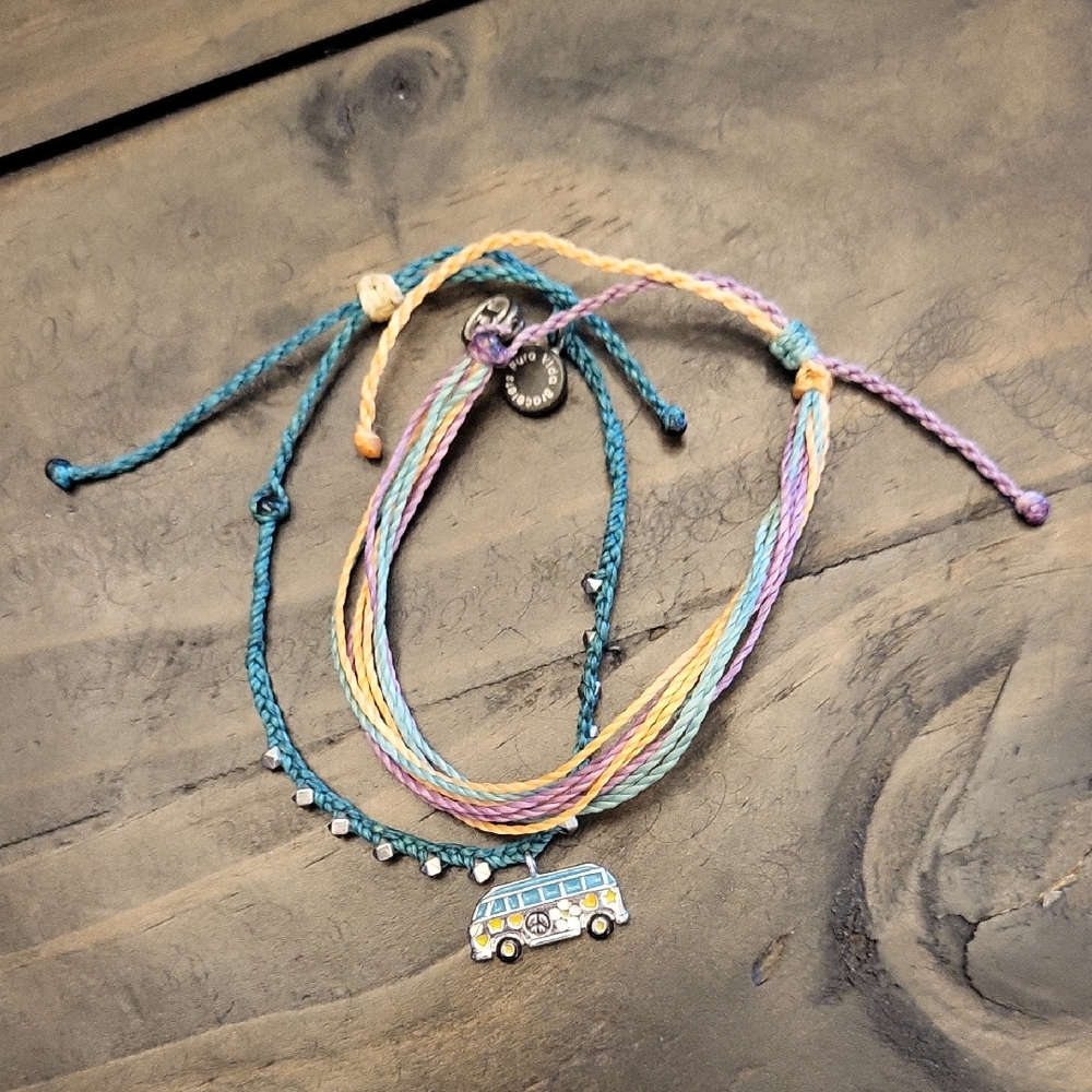 Pura Vida Groovy VW Bus Bracelet Bundle